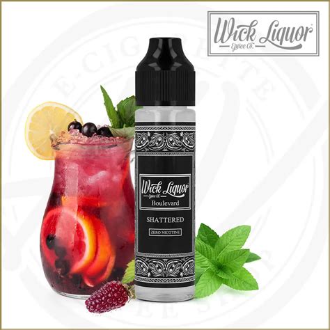 Wick Liquor Boulevard Shattered E Liquid 50ml