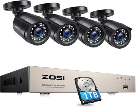 KIT VIDÉO SURVEILLANCE caméra sécurité extérieur système complet FHD