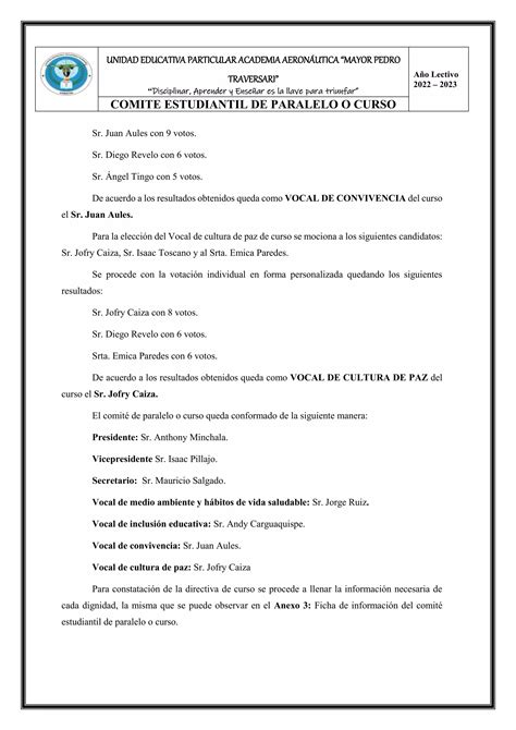 1 Formato De Acta Del Comité De Paralelo 1docx