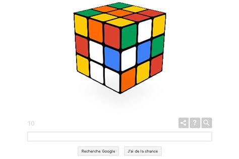 Pour Ses 40 Ans Google Vous Fait Jouer Au Rubik S Cube