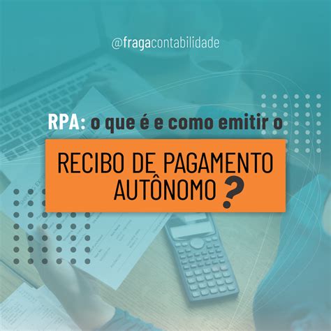 Rpa Esp Rito Santo O Que E Como Emitir O Recibo De Pagamento