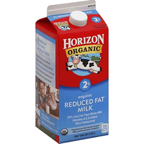 Horizon Organic Milk Reduced Fat Organic 2 Dairy Moe S Marketplace