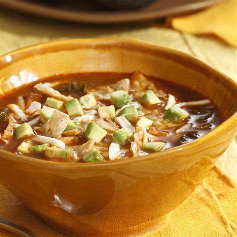 Vegetarian Tortilla Soup Recipe Eatingwell