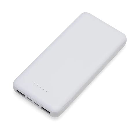 Power Bank 10 000mAh Carregamento via Indução ou via Cabo