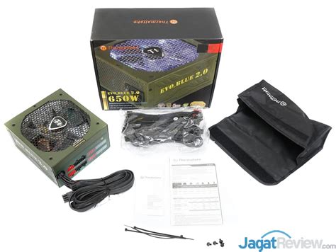 Hands-On PSU Thermaltake EVO Blue 2.0 650W • Jagat Review