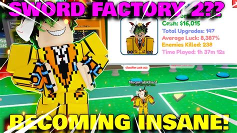 Becoming Insane In Sword Factory Reforged Youtube