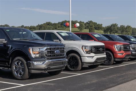 Ford F 150 Display At A Dealership The Ford F150 Is Available In XL