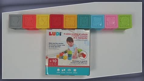 Ludi Cubes emboîtables Jouet déveil Présentation YouTube