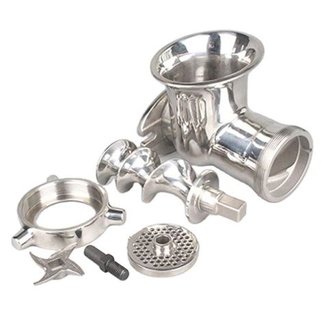 Stainless Steel Meat Mincers Machine Worms Nuts Headstocks China Meat Mincer Spare Parts And