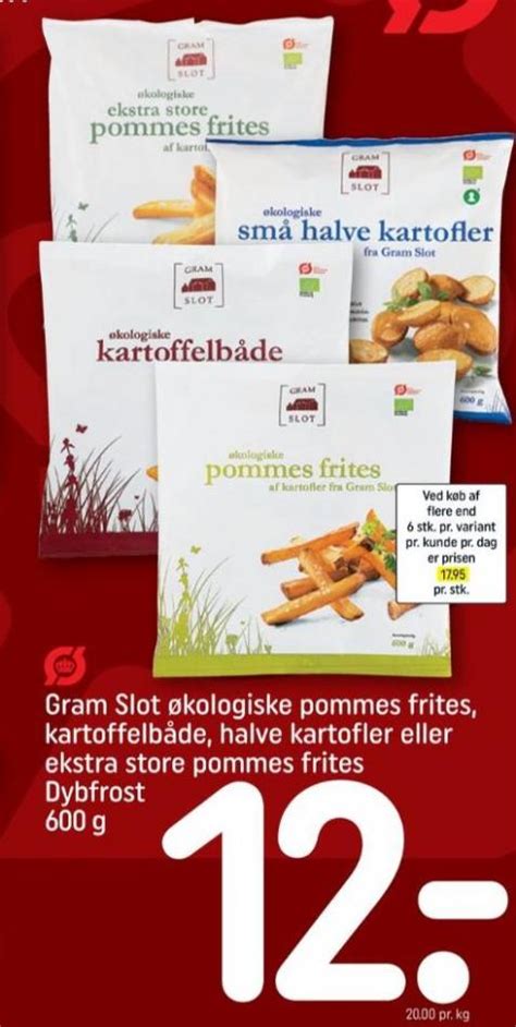 Gram Slot Kartoffelprodukter Rema 1000 Januar 2023 Alle Tilbudsavis