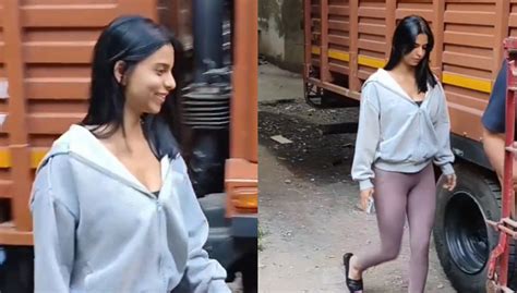 Suhana Khan Opts For A Cool Look As She Makes An Appearance In The City