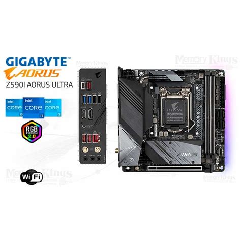 PLACA GIGABYTE Z590I AORUS ULTRA 1200 MITX GIGABYTE Falabella