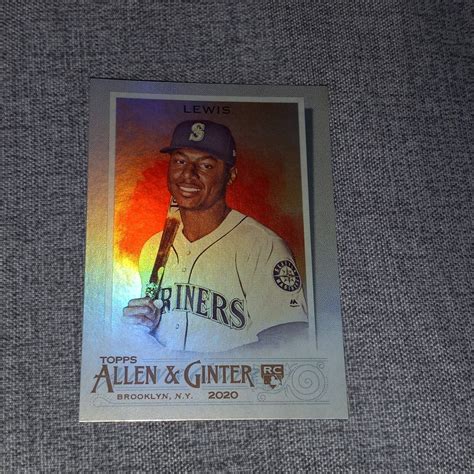 Topps Allen And Ginter Silver Kyle Lewis Rc Ebay