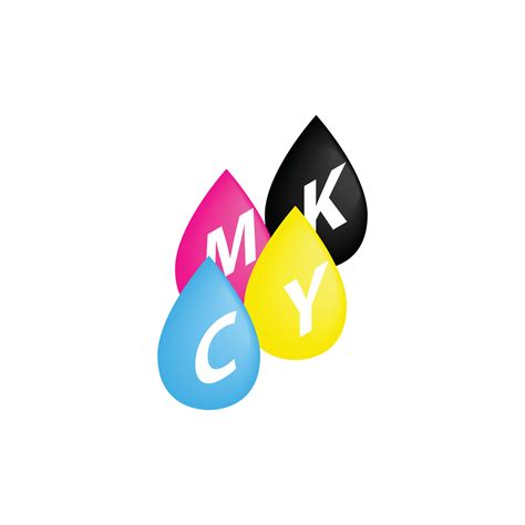 CMYK drops icon in isometric 3d style 14166010 Vector Art at Vecteezy