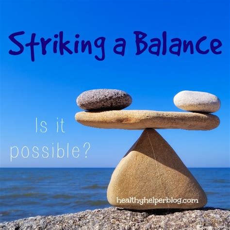 Striking A Balance Is It Possible Stress Relief Health And