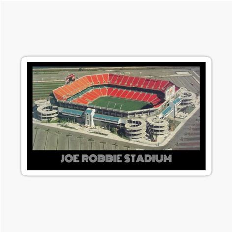 "Joe Robbie Stadium" Sticker for Sale by DeadStadium | Redbubble