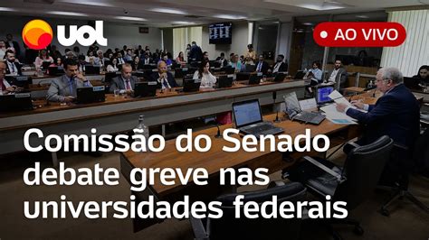 AGORA Comissão do Senado debate greve de servidores nas universidades