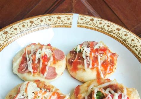 Resep Pizza Mini Tanpa Oven Tanpa Mixer Tanpa Gagal Oleh Annisa