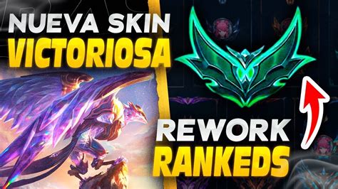 Anivia Victoriosa Revelada Nuevo Rango Esmeralda En Ranked De