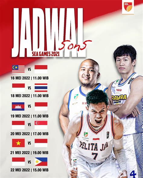 Ibl Indonesia On Twitter Ibl Fans Ini Dia Jadwal Pertandingan Timnas