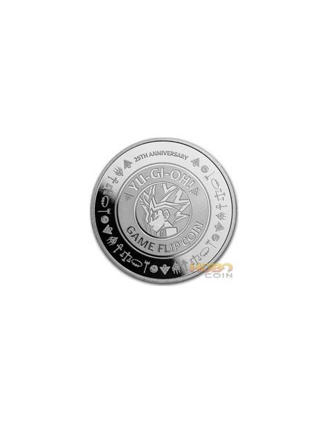 YU GI OH Game Flip 25 Aniversario 1 Oz Moneda Plata 2 Niue 2022