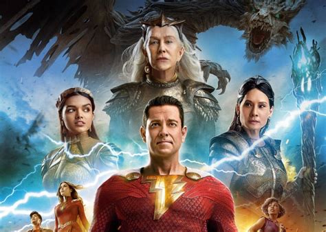 Filme Shazam 2 A Fúria Dos Deuses Está Chegando Aos Cinemas