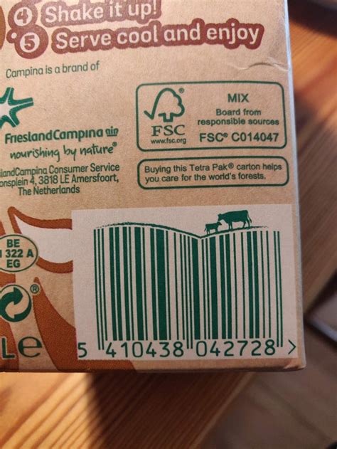 Barcode On Milk Product Very Cute Found In Denmark Rbarcodes