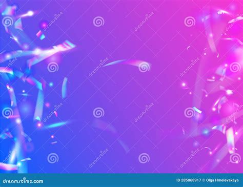 Holographic Sparkles Hologram Background Pink Blur Texture Stock