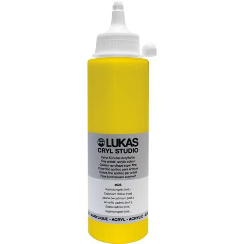 Lukas Cryl Studio Premium Acrylfarbe 250 Ml Kadmiumgelb Imit Kaufen