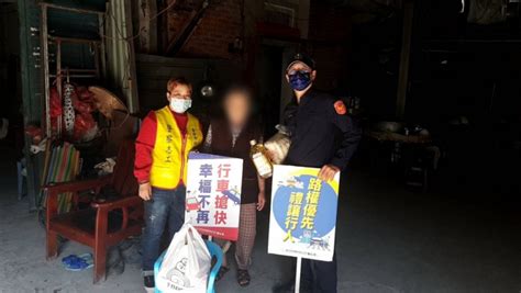 社區警政再出發！烏日警攜手民間善團愛心直送弱勢户 台灣華報