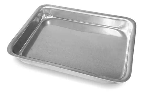 Bandeja Assar Quadrada Tabuleiro Forma Aluminio Alta N Bolo