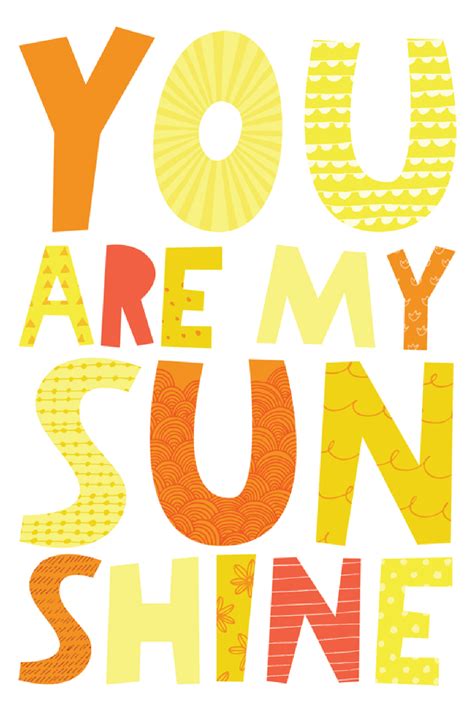 You Are Our Sunshine 1