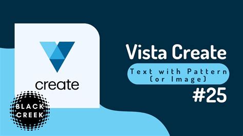 Vista Create Text With Pattern Or Image YouTube