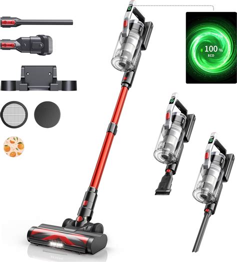 Laresar Cordless Vacuum Cleaners W Kpa Powerful Stick Vacuum