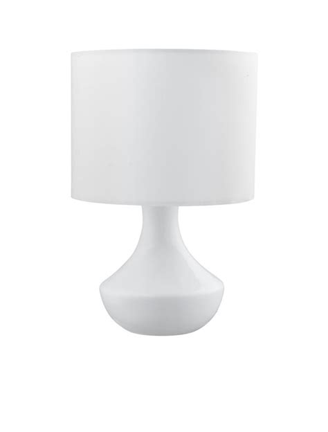 Nova Luce Floor Table Luminaires Rosia Matt White Metal White