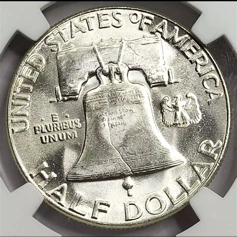 Ngc Ms Fbl Franklin Half Dollar Old Pueblo Coin