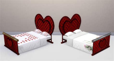 The Iconic Heart Bed Renovated Screenshots The Sims 4 Build Buy