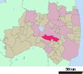 File Sukagawa In Fukushima Prefecture Ja Svg Wikimedia Commons