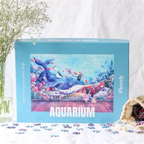 Puzzle Aquarium 1000 Pièces Piecely Trevell