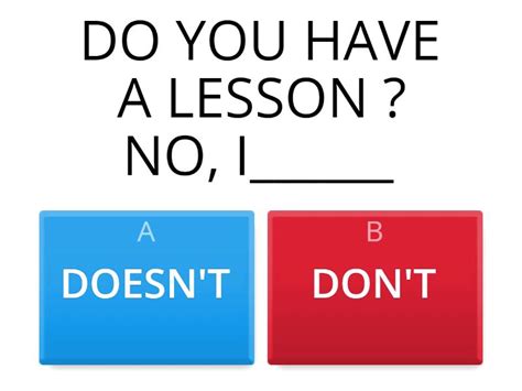 Simple Present Forma Negativa