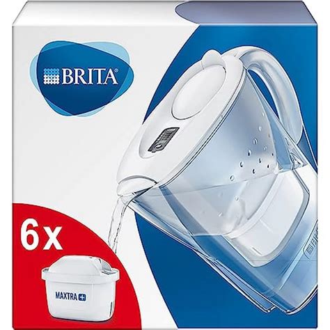 Brita S Carafe Filtrante Marella Blanche Filtres Maxtra