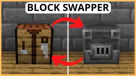 Minecraft Come Fare Un Block Swapper Java Bedrock PE YouTube