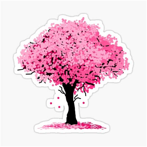 Cherry Blossom Stickers Redbubble