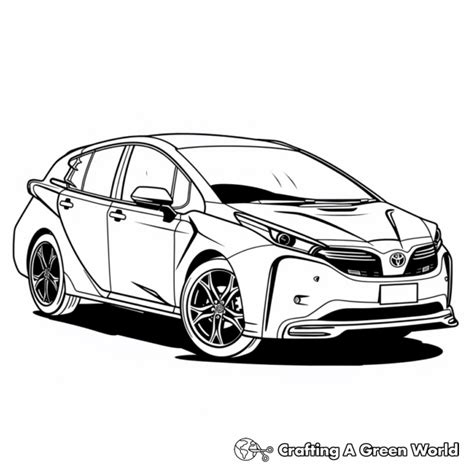 Toyota Coloring Pages Free And Printable