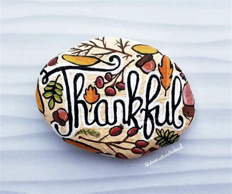 Thanksgiving Rock Painting Ideas