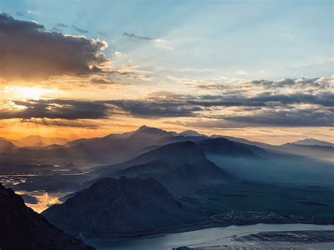 Birds Eye View of a Mountain Landscape · Free Stock Photo