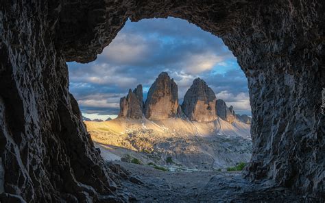 Widok Na Tre Cime Di Lavaredo