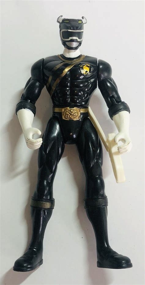 Power Rangers Wild Force Black Ranger 5.5” Action Figure 2001 - Action ...