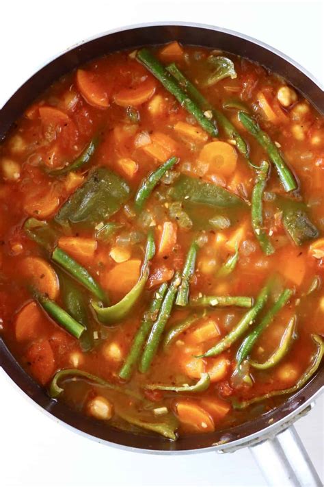 Vegan Spanish Chickpea Stew Gf Rhian S Recipes