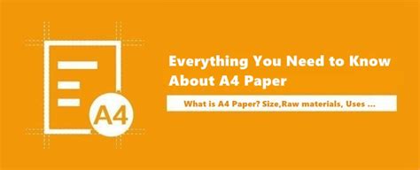 What is A4 Paper? Size, Uses, and More [Complete Guide]